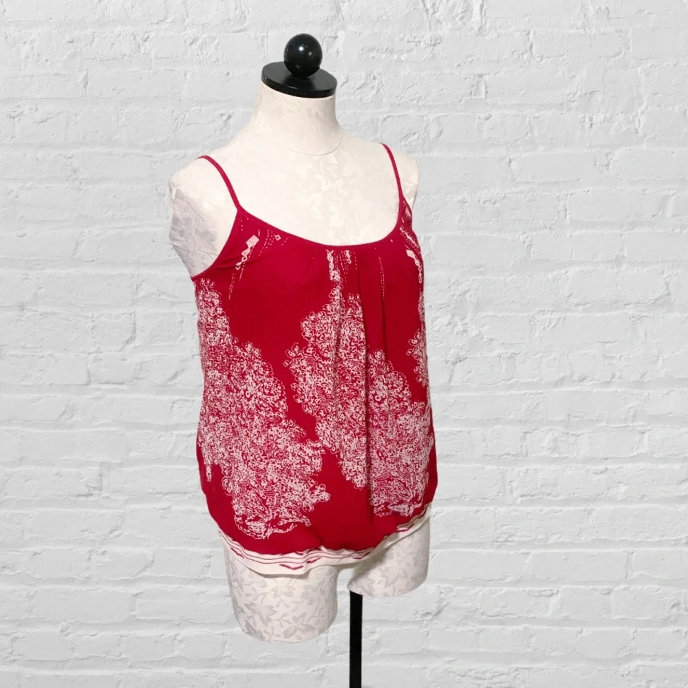 CAbi #162 Red Heart of Township Printed Cami XS - Picture 4 of 14